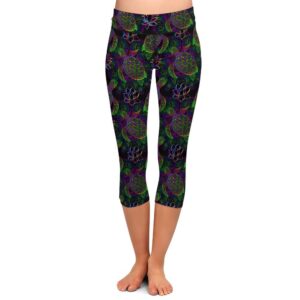 Zen Turtle Capri Leggings