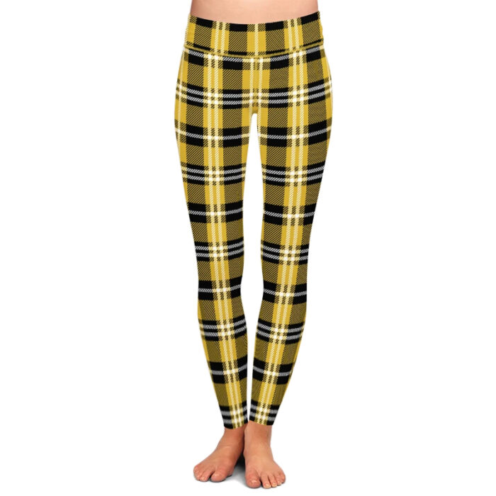 Amber Plaid Leggings