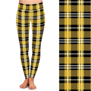 Amber Plaid Leggings
