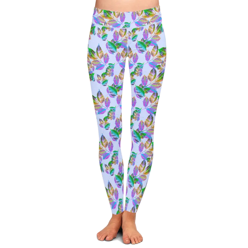 Aurora Leaf Leggings