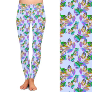 Aurora Leaf Leggings