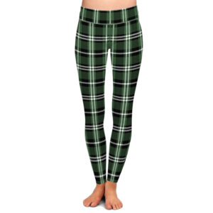 Black Watch Plaid Leggings