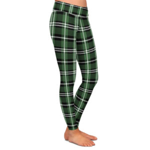 Black Watch Plaid Leggings