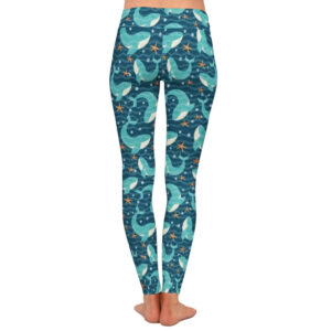 Blue Whale Leggings