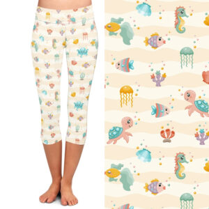 Bubble Bliss Capri Leggings