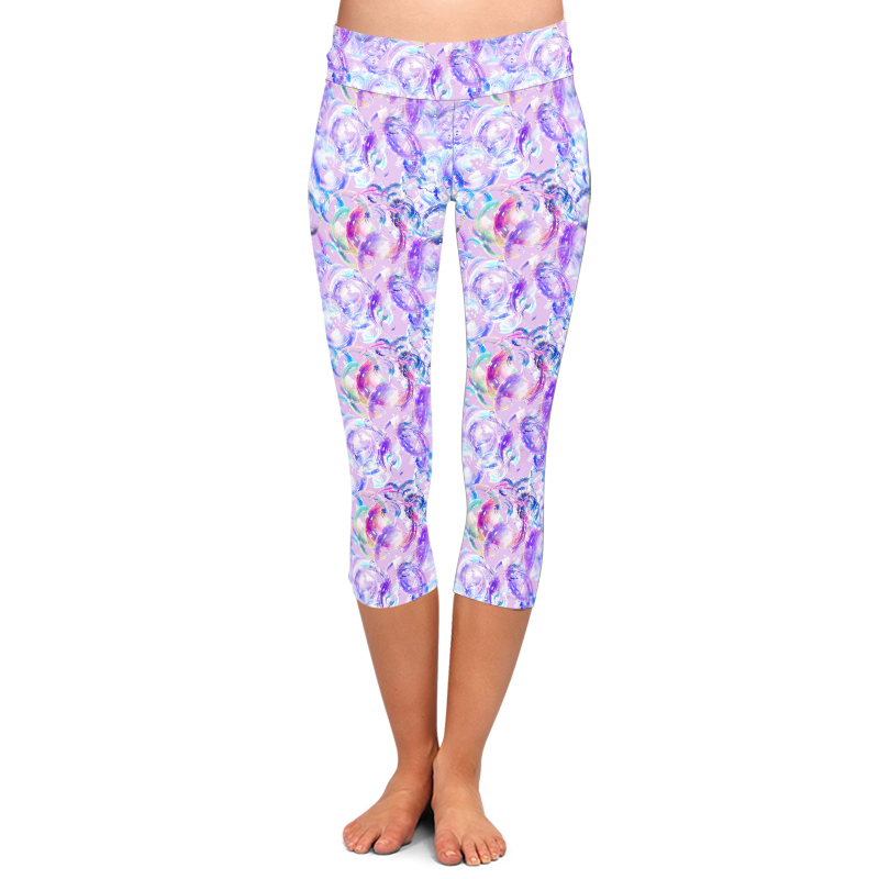 Bubble Pop Capri Leggings