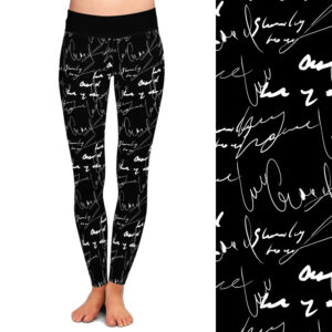 Calligraphy Leggings