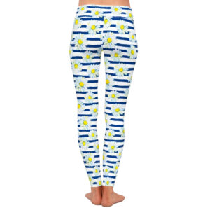 Daisy Striped Leggings