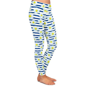 Daisy Striped Leggings