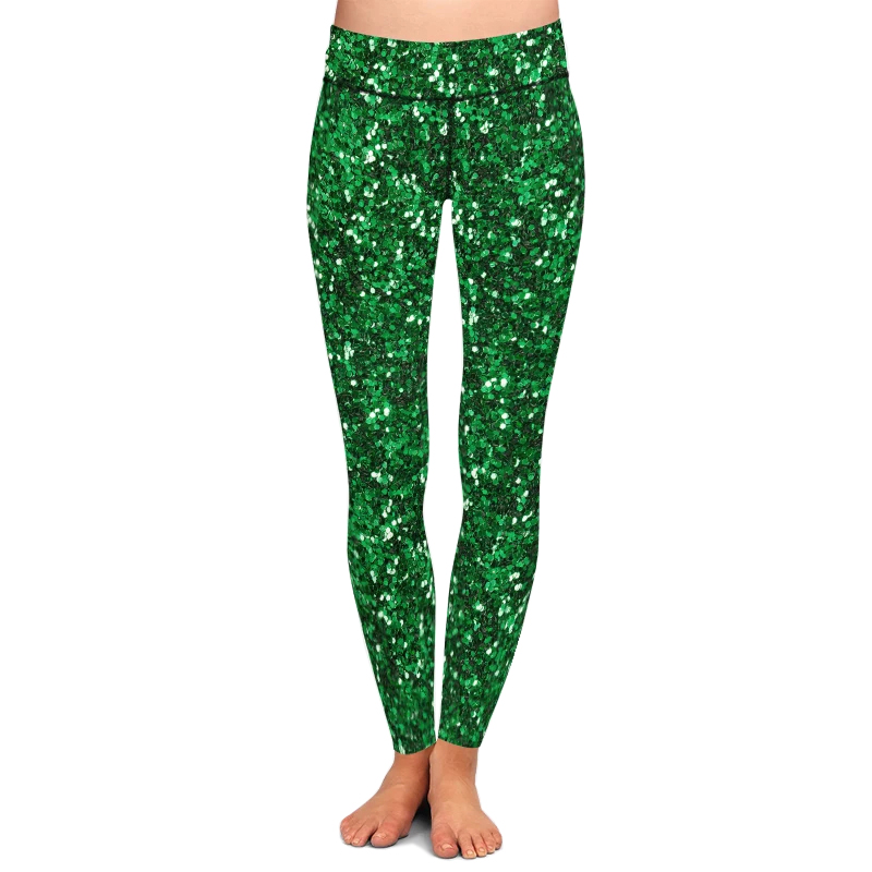 Emerald Sparkle Leggings