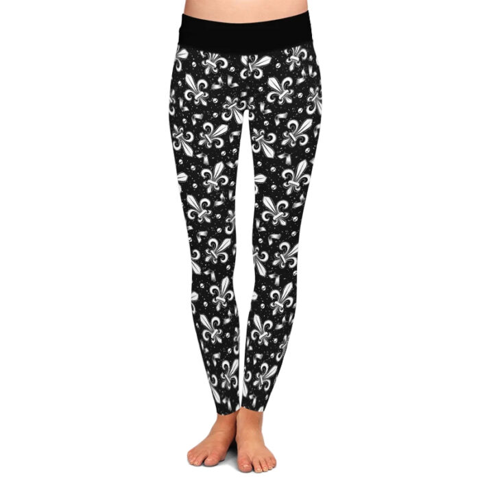Fleur De Lis Leggings