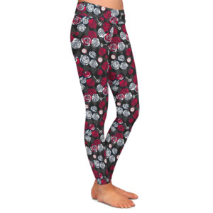 Harlequin Rose Leggings