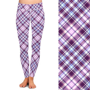 Heather Plaid Leggings