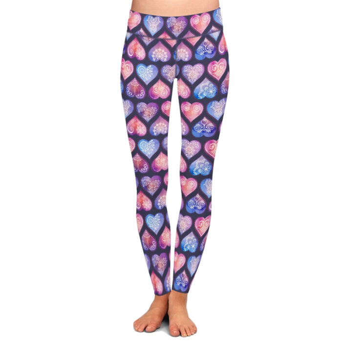 Henna Heart Leggings