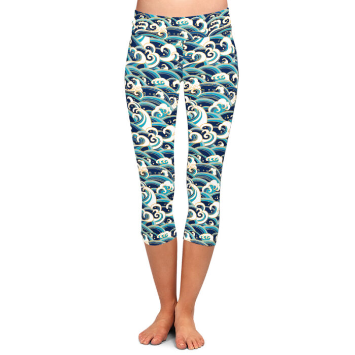 High Tides Capri Leggings