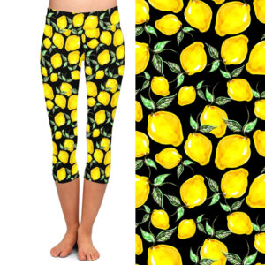 Lemonade Capri Leggings