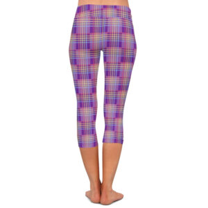 Monarch Plaid Capri Leggings