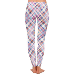 Pastel Plaid Leggings