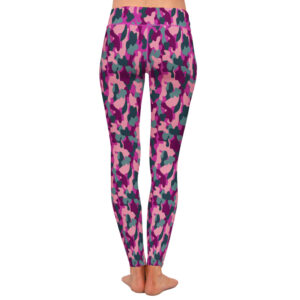 Raspberry Camo Leggings