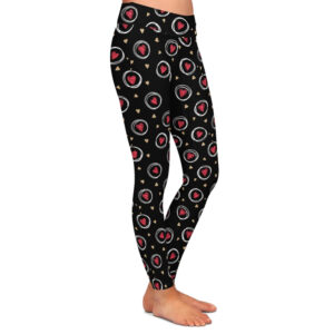 Scribbled Affection Leggings