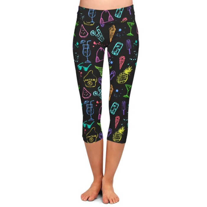 Sunny Days Capri Leggings
