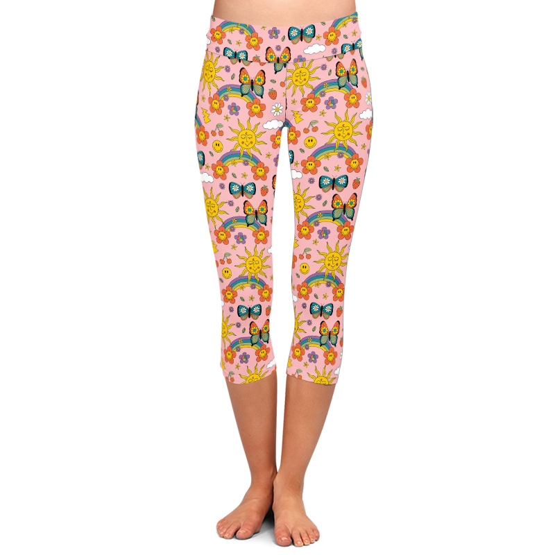 Sunny Daze Capri Leggings