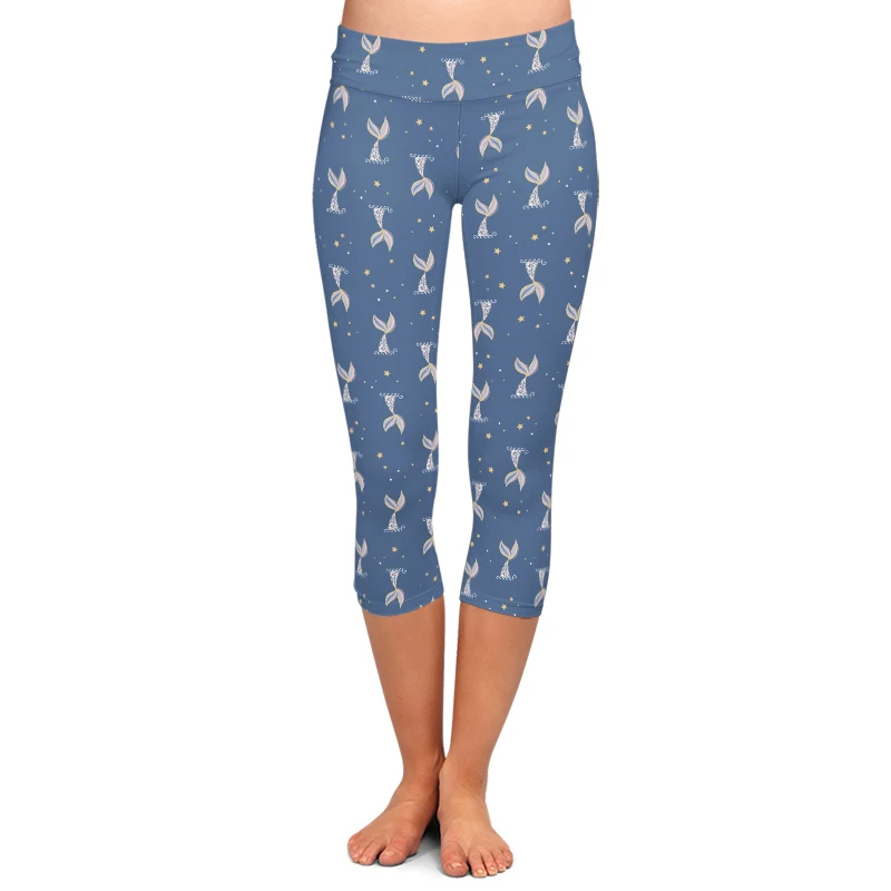 Tidal Tails Capri Leggings