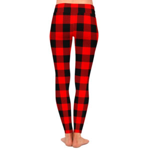 Redwood Plaid Leggings