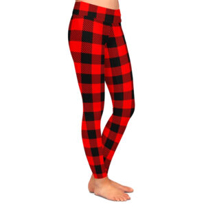 Redwood Plaid Leggings